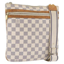 LOUIS VUITTON Damier Azur Pochette Bosphore Schoudertas N51112 LV Auth 174477-1