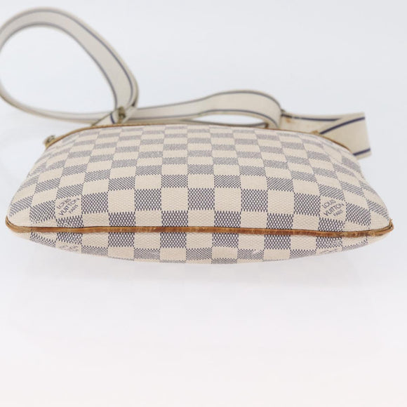 LOUIS VUITTON Damier Azur Pochette Bosphore Schoudertas N51112 LV Auth 174477