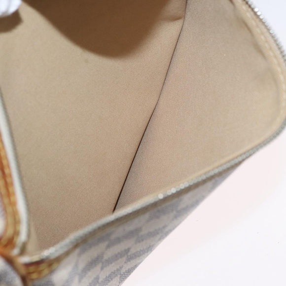 LOUIS VUITTON Damier Azur Pochette Bosphore Schoudertas N51112 LV Auth 174477