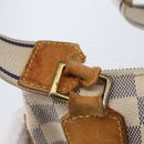 LOUIS VUITTON Damier Azur Pochette Bosphore Schoudertas N51112 LV Auth 174477-8