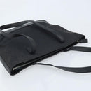 CELINE C Macadam Canvas Tote Bag Black Silver Auth 174485-6