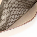 GUCCI GG Supreme Web Sherry Line Tote Bag PVC Beige Gold 39 02 003 Auth 174490-19