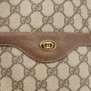 GUCCI GG Supreme Web Sherry Line Tote Bag PVC Beige Gold 39 02 003 Auth 174491-17
