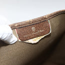 GUCCI GG Supreme Web Sherry Line Tote Bag PVC Beige Gold 39 02 003 Auth 174491-18