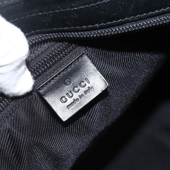 GUCCI GG Canvas Tragetasche Schwarz 019 0426 Auth 174493