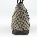 GUCCI GG Canvas Tragetasche Schwarz 019 0426 Auth 174493-4