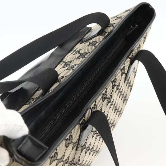 GUCCI GG Canvas Tragetasche Schwarz 019 0426 Auth 174493