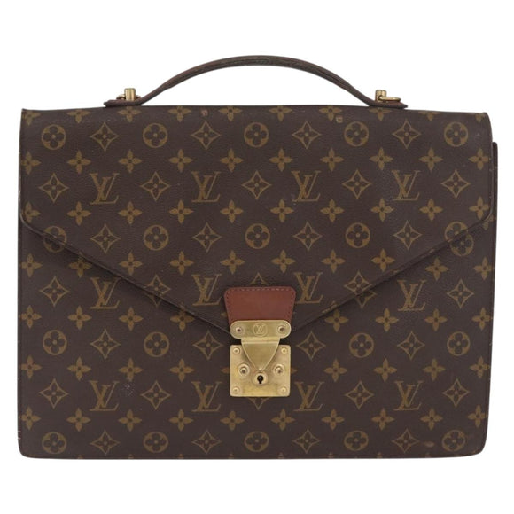 LOUIS VUITTON Monogram Porte Documents Bandouliere Bag M53338 LV Auth 174496