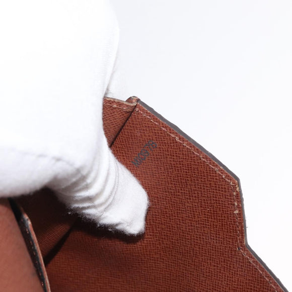 LOUIS VUITTON Monogram Porte Documents Bandouliere Bag M53338 LV Auth 174496