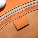 CELINE Macadam Canvas Hand Bag PVC Leather Brown Gold Auth 174497A-10