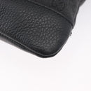 GUCCI GG Canvas Shoulder Bag Black Silver 374414 Auth 174510-16