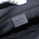 GUCCI GG Canvas Shoulder Bag Black Silver 374414 Auth 174510-17