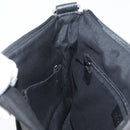 GUCCI GG Canvas Shoulder Bag Black Silver 374414 Auth 174510-19