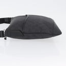 GUCCI GG Canvas Shoulder Bag Black Silver 374414 Auth 174510-4
