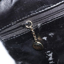 GUCCI Hand Bag Suede Black Gold 002 2122 0465 Auth 174512-21