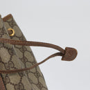GUCCI GG Supreme Purse Shoulder Bag PVC Beige Gold 001 58 6850 Auth 174519-15