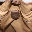 GUCCI GG Supreme Purse Shoulder Bag PVC Beige Gold 001 58 6850 Auth 174519-16