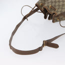 GUCCI GG Supreme Purse Shoulder Bag PVC Beige Gold 001 58 6850 Auth 174519-7