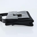 PRADA Shoulder Bag Nylon Black Auth 174527-4