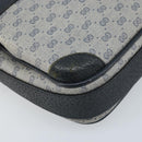 GUCCI Micro GG Supreme Shoulder Bag PVC Navy Gold 007 904 0423 Auth 174532-15