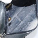 GUCCI Micro GG Supreme Shoulder Bag PVC Navy Gold 007 904 0423 Auth 174532-10