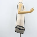 GUCCI Micro GG Supreme Shoulder Bag PVC Navy Gold 007 904 0423 Auth 174532-24