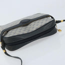 GUCCI Micro GG Supreme Shoulder Bag PVC Navy Gold 007 904 0423 Auth 174532-6