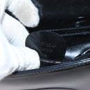GUCCI Hand Bag Patent leather Black 007 0249 Auth 174533-12