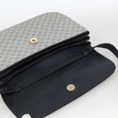 GUCCI Micro GG Supreme Shoulder Bag PVC Navy Gold 004 106 0024 Auth 174535-15