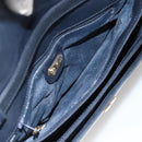 GUCCI Micro GG Supreme Shoulder Bag PVC Navy Gold 004 106 0024 Auth 174535-17