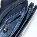GUCCI Micro GG Supreme Shoulder Bag PVC Navy Gold 004 106 0024 Auth 174535-18