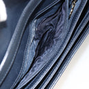 GUCCI Micro GG Supreme Shoulder Bag PVC Navy Gold 004 106 0024 Auth 174535-21