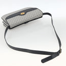 GUCCI Micro GG Supreme Shoulder Bag PVC Navy Gold 004 106 0024 Auth 174535-7