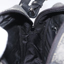 GUCCI GG Canvas Shoulder Bag Black Silver 03136 Auth 174538-20