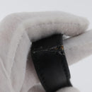 GUCCI GG Canvas Shoulder Bag Black Silver 03136 Auth 174538-9