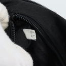 PRADA Hand Bag Nylon Black Silver Auth 174539-26