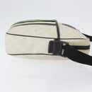 GUCCI GG Supreme Shoulder Bag PVC White 181061 506631 Auth 174543-4
