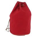 HERMES Tasche Porosion Mimill PM Umhängetasche Baumwolle Rot Original 174545-1