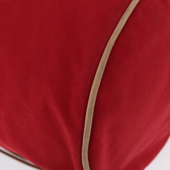 HERMES Tasche Porosion Mimill PM Umhängetasche Baumwolle Rot Original 174545