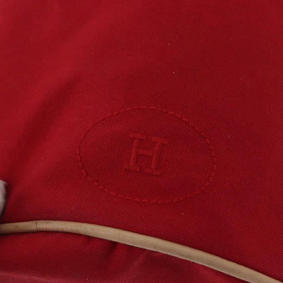 HERMES Tasche Porosion Mimill PM Umhängetasche Baumwolle Rot Original 174545