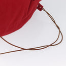 HERMES Tasche Porosion Mimill PM Umhängetasche Baumwolle Rot Original 174545-7