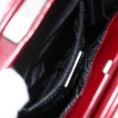 PRADA Hand Bag Leather Bordeaux Auth 174549-21