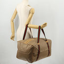 GUCCI Micro GG Supreme Web Sherry Line Bag PVC Beige 012 904 0282 Auth 174550-23
