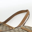 GUCCI GG Supreme Tote Bag PVC Beige Gold 39 02 061 Auth 174551-8