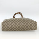 GUCCI GG Supreme Tote Bag PVC Beige Gold 39 02 061 Auth 174551-9