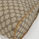 GUCCI GG Supreme Tote Bag PVC Beige 92 02 998 Auth 174552-9