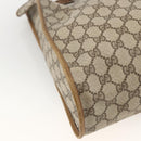 GUCCI GG Supreme Tote Bag PVC Beige 92 02 998 Auth 174552-16