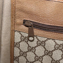 GUCCI GG Supreme Tote Bag PVC Beige 92 02 998 Auth 174552-20