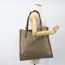 GUCCI GG Supreme Tote Bag PVC Beige 92 02 998 Auth 174552-21