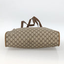 GUCCI GG Supreme Tote Bag PVC Beige 92 02 998 Auth 174552-5